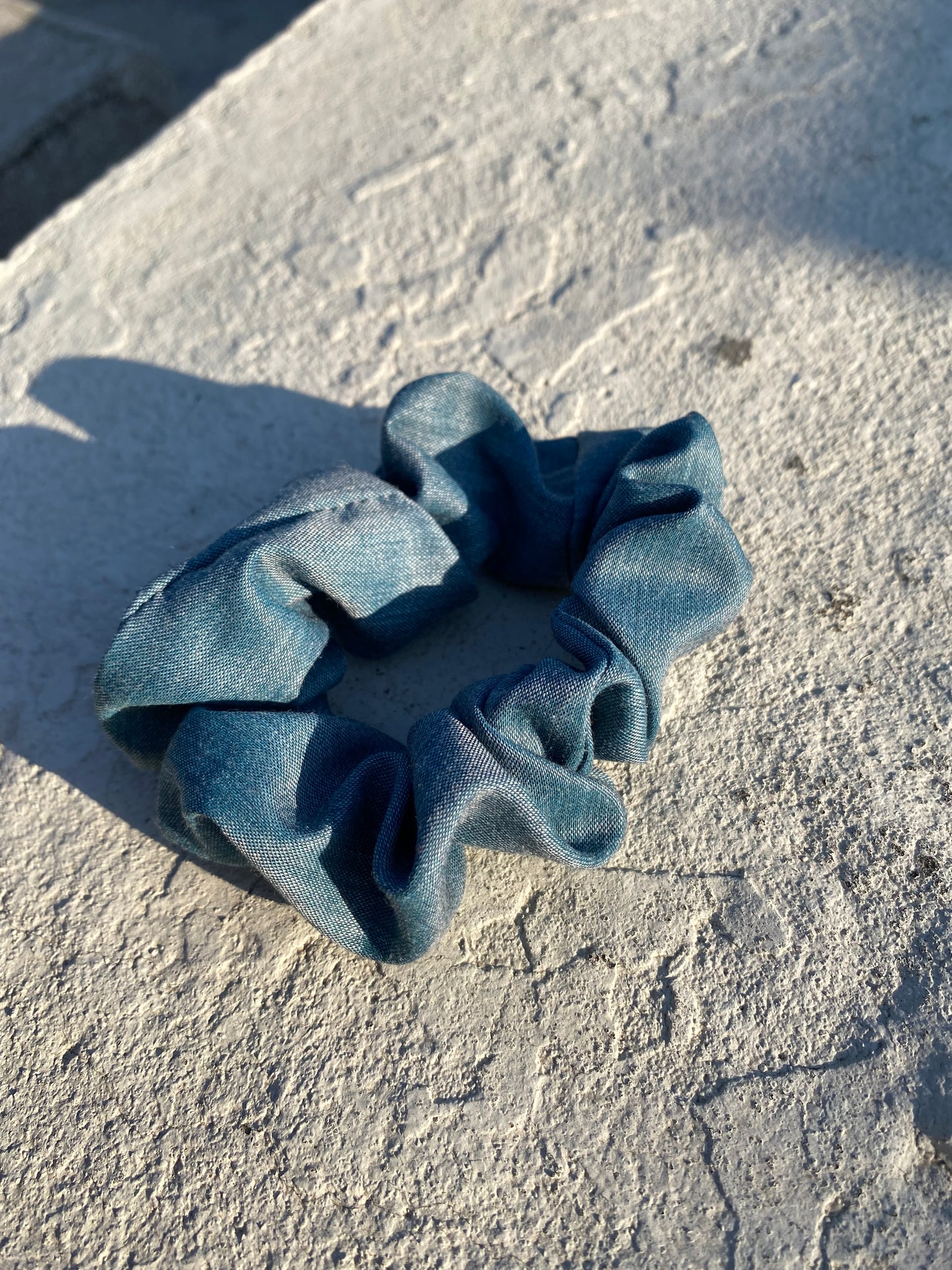 Blue Scrunchie