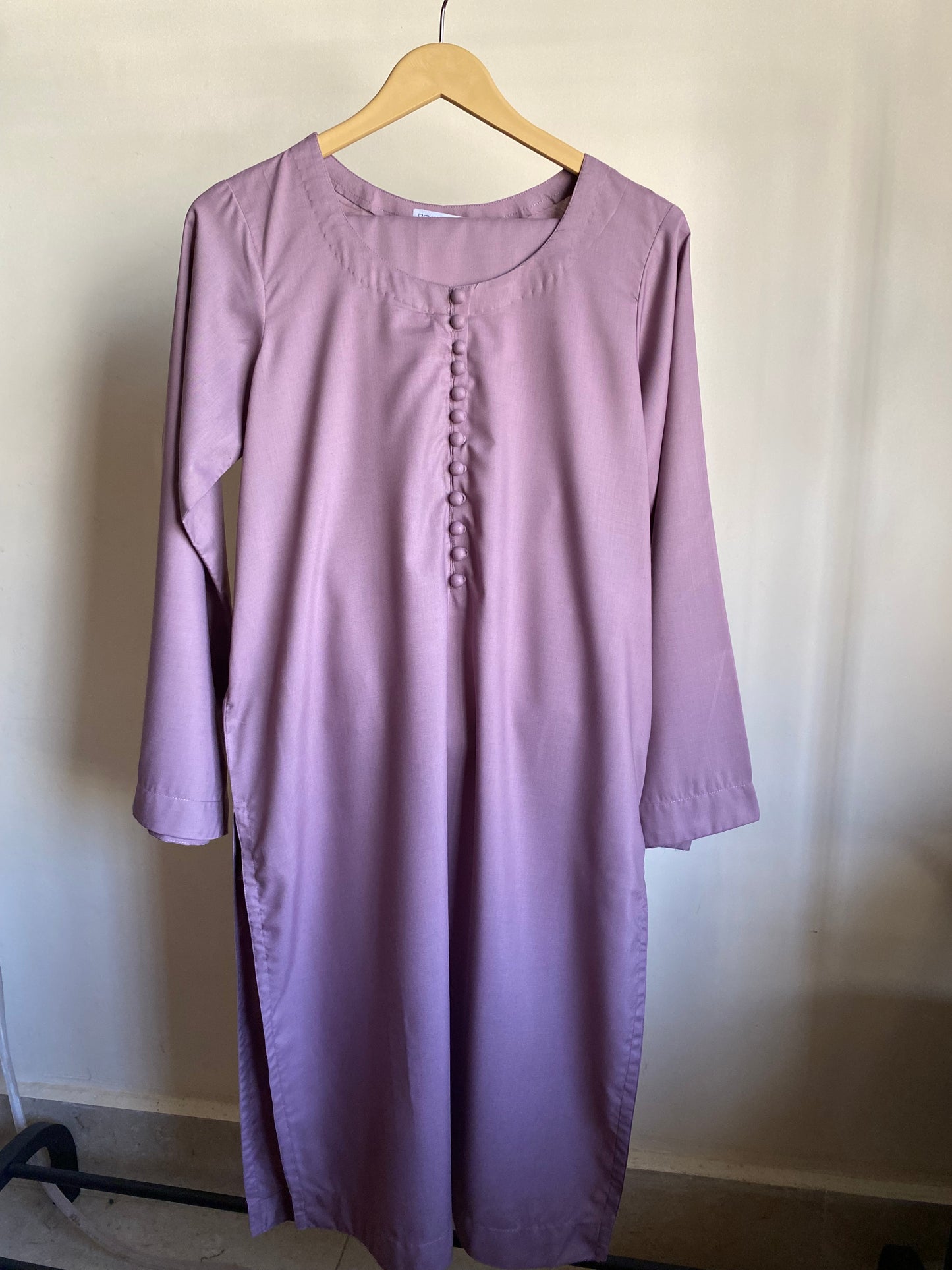 Lilac Solid Suit Co-ord Set