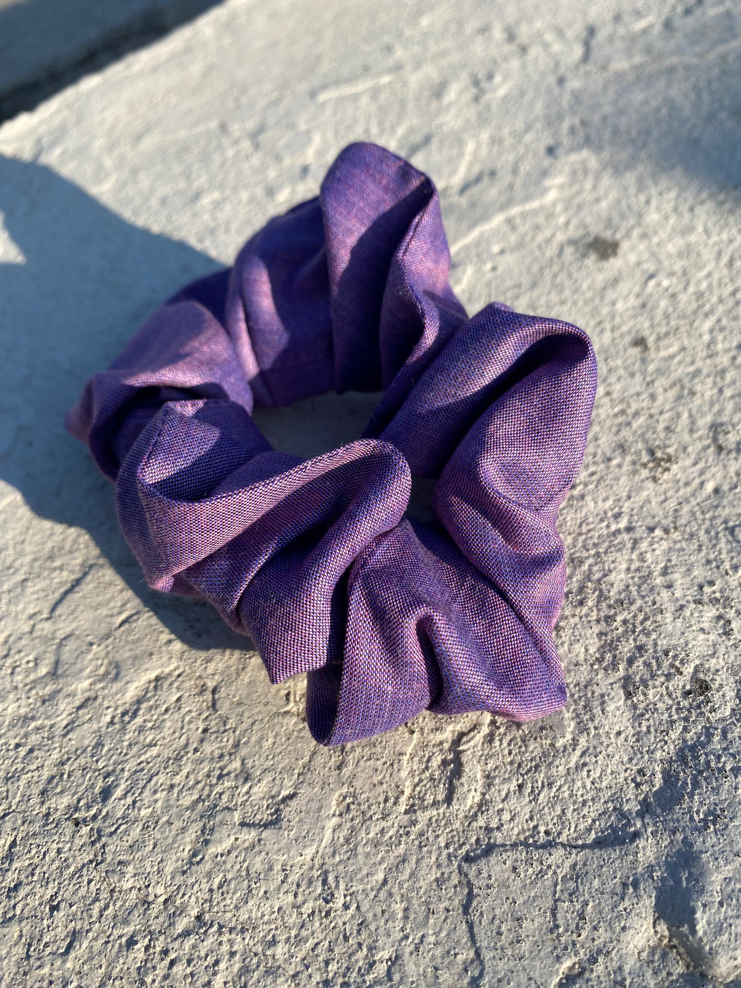 Purple Scrunchie