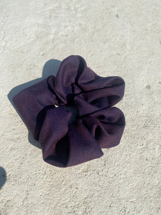 Dark Magenta Scrunchie