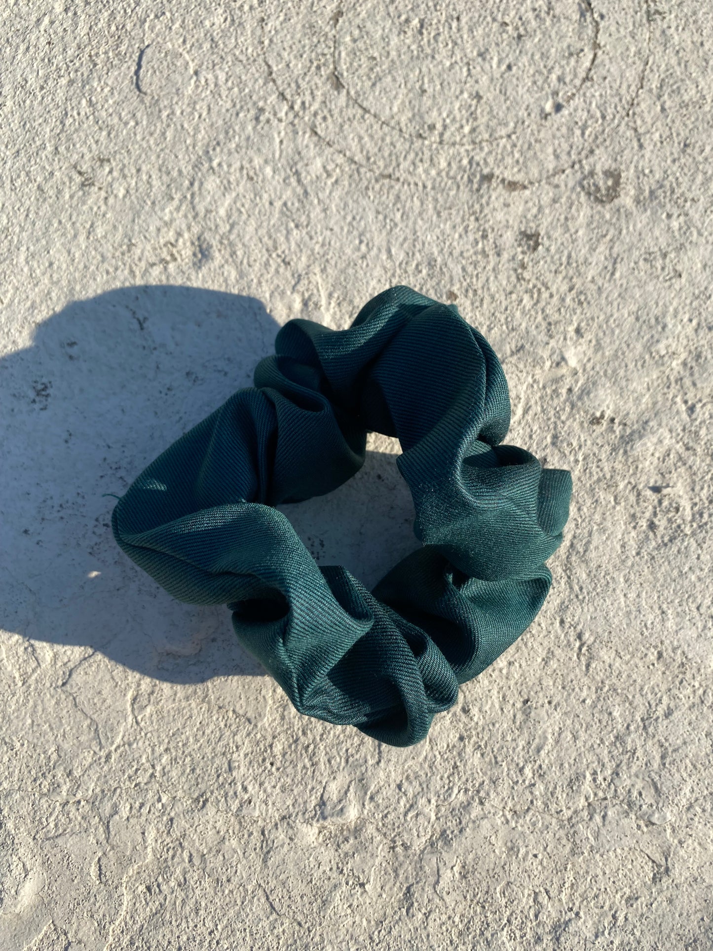 Teal Scrunchie