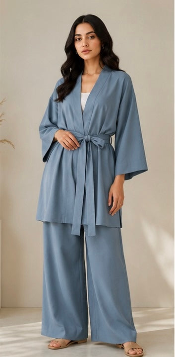 Sky Blue Co ord Set (Mid-Season)