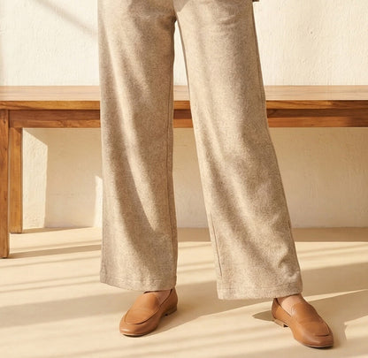 Cream Wool Blend Co-ord