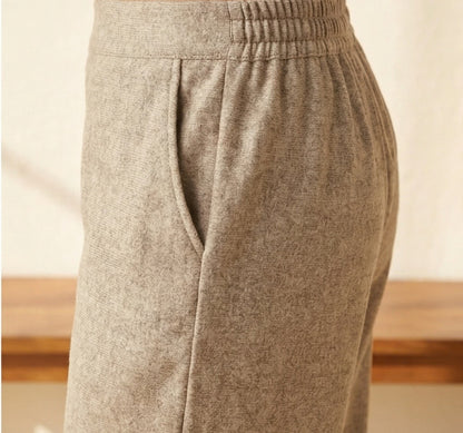 Cream Wool Blend Co-ord