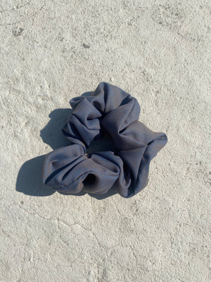 Silver Scrunchie