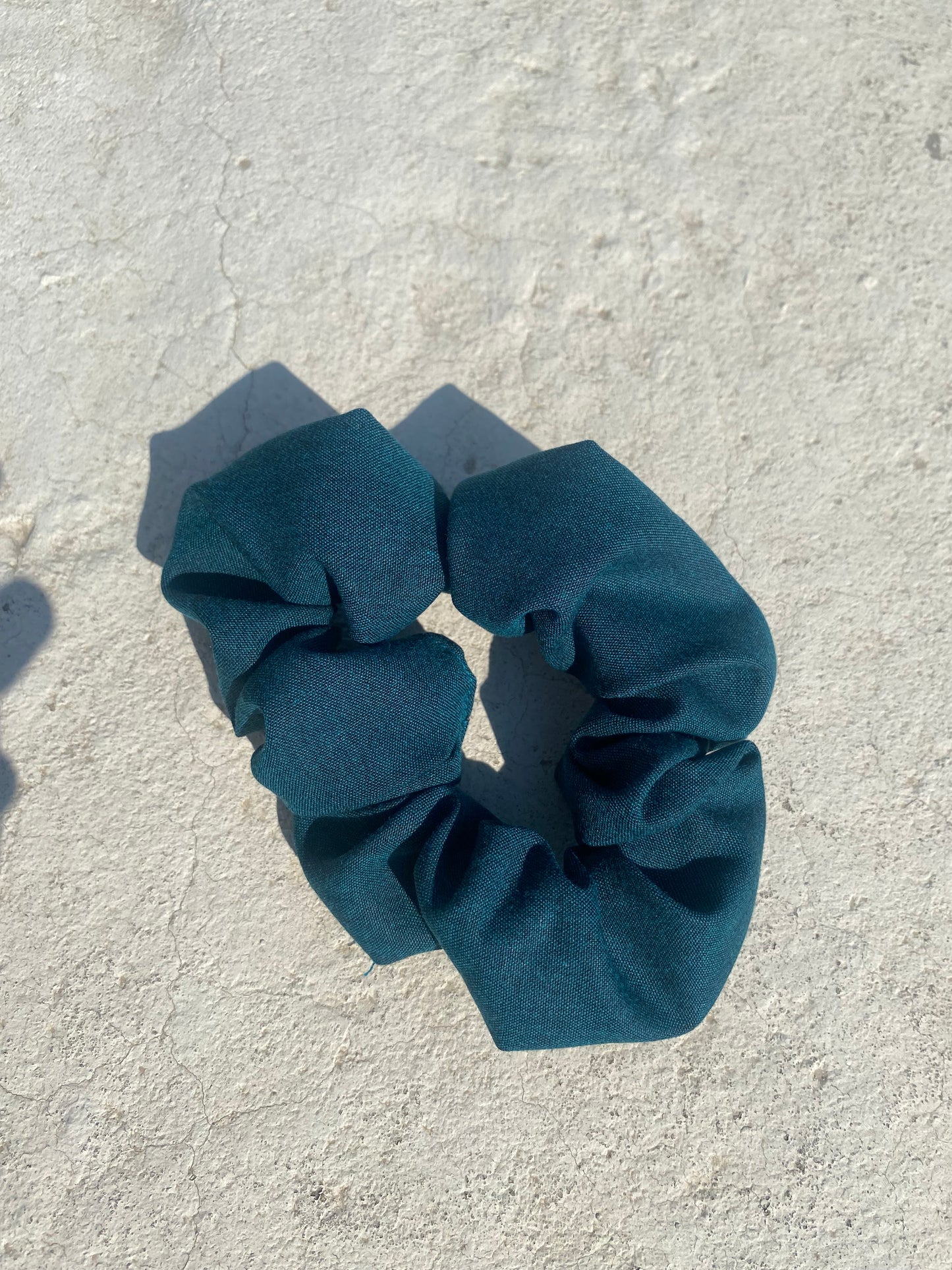 Crystal Teal Scrunchie