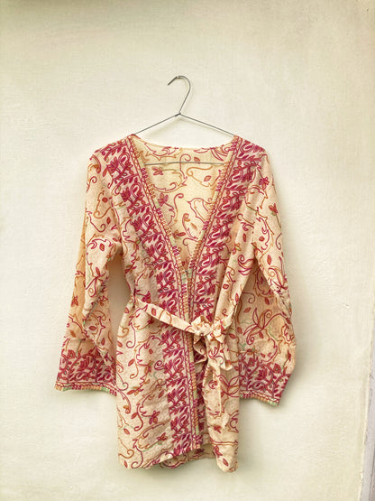 Printed Swiss Lawn Kimono