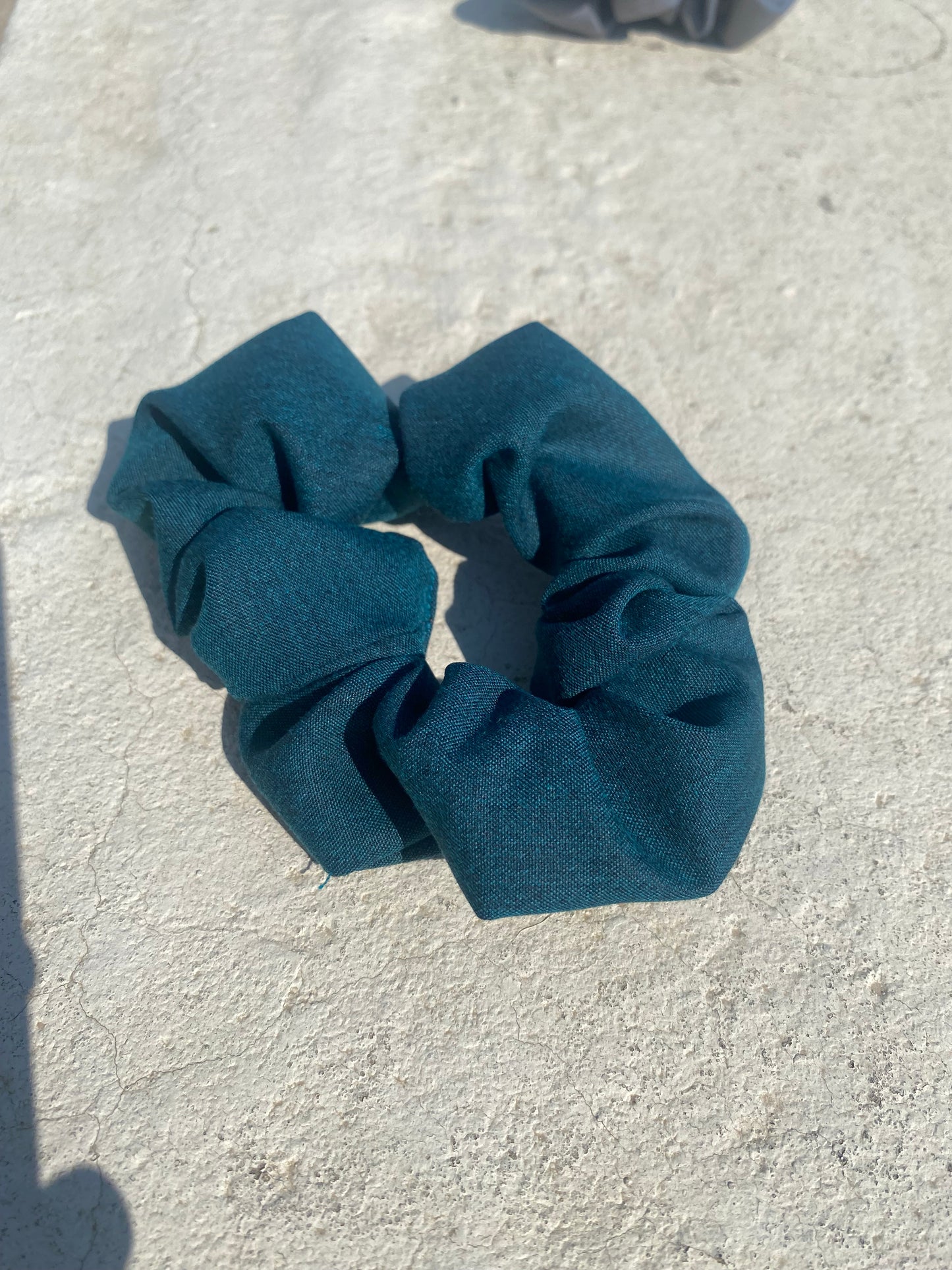 Crystal Teal Scrunchie