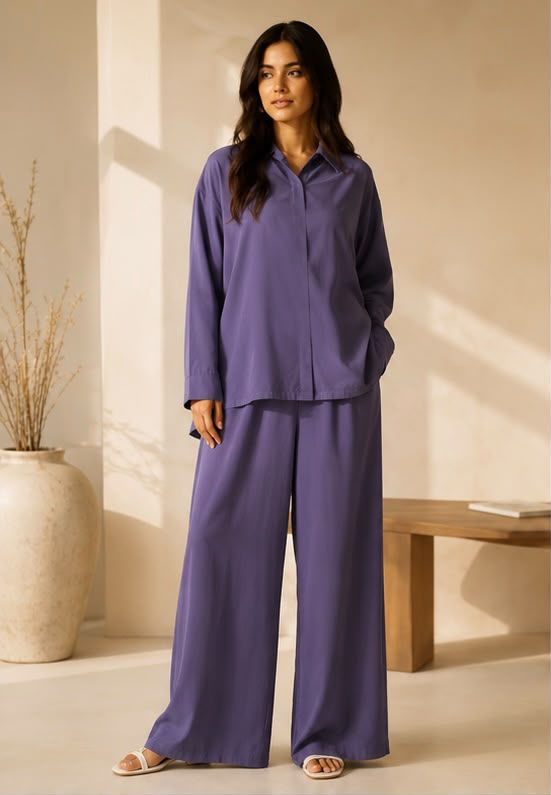Lilac Linen Co-ord