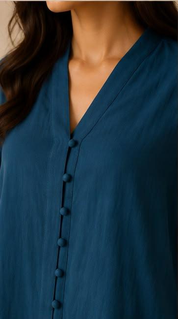 Teal Linen Co-ord
