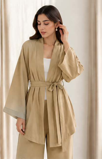 Camel Co-ord set (Summer)