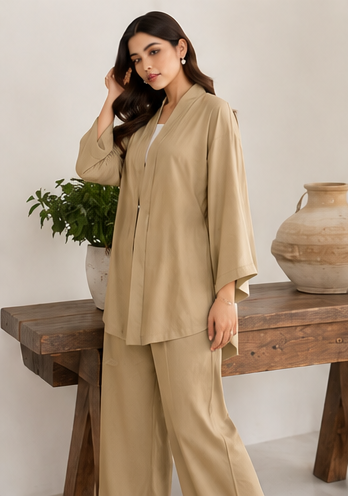 Camel Co-ord set (Summer)